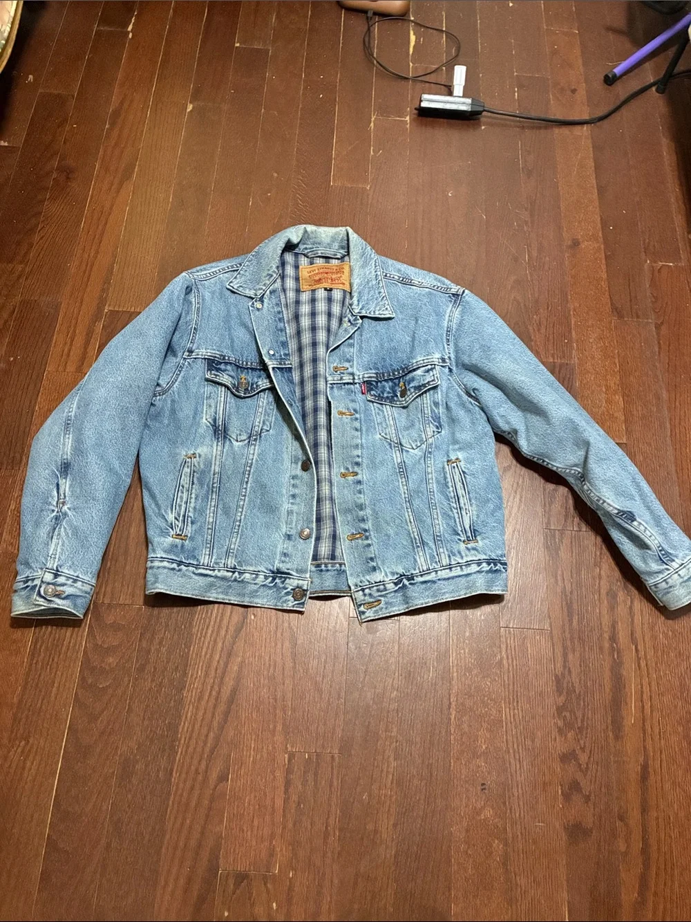 Levi's Light Blue Denim Trucker Jacket - Men's